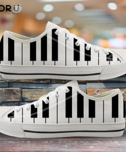 Music Lover - Piano Low Top Shoes