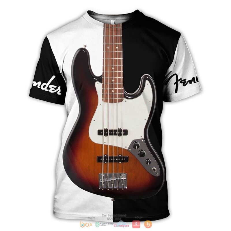 Music Lover - Wooden Guitar T-Shirt