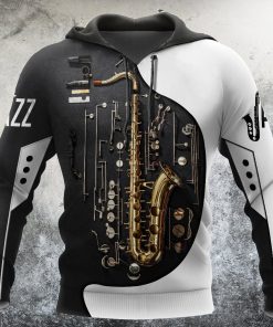 Music Lover - Saxophone Pullover Hoodie