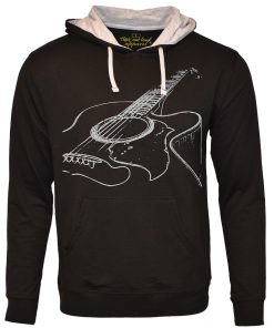 Music Lover - Guitar Black Pullover Hoodie